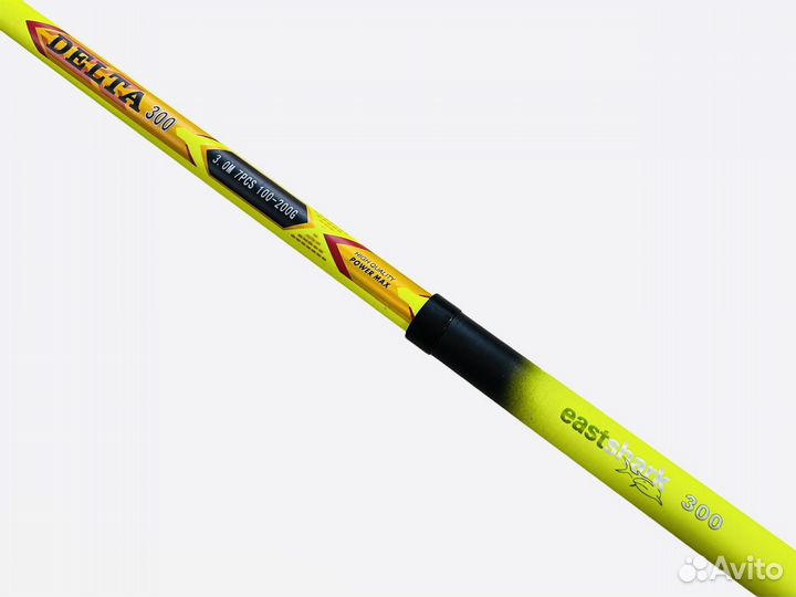 Удилище телескопическое спиннинговое 1.8 - 4.5м