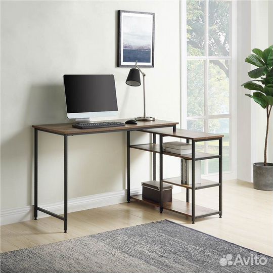 Угловой письменный стол лофт