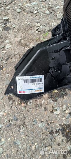 Комплект подкрылок Kia rio