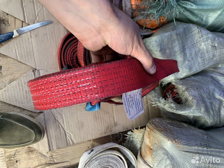 Чалки стропы ремни