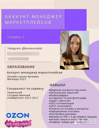 Инфографика для маркетплейсов