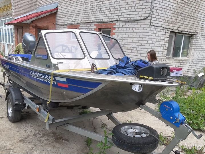 Русбот 43 + Yamaha 50 л.с. 4 такта