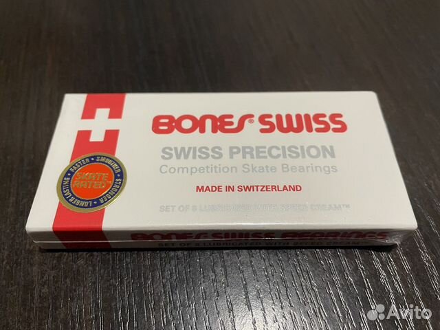 Подшипники Bones swiss для скейтборда/лонгборда