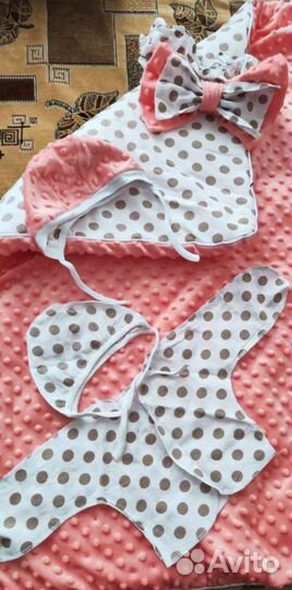 Одеяло в коляску, комплект на выписку