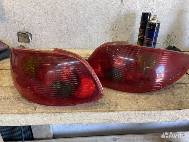 Задние фонари peugeot 206