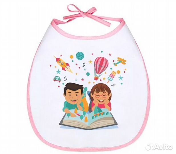 Слюнявчик нагрудник Цвета в ассортименте