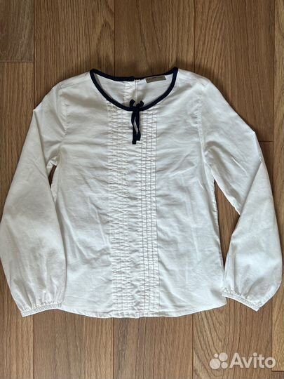 Рубашка белая для девочки