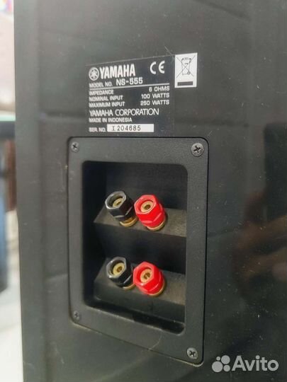 Акустика Yamaha колонки, сабвуфер, усилитель