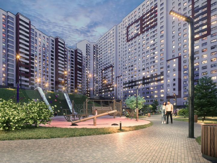 3-к. квартира, 54,6 м², 16/27 эт.