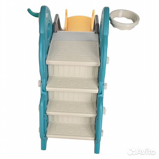 Горка Pituso «Космолёт» с баскетбольным кольцом