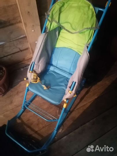 Детские санки коляска бу