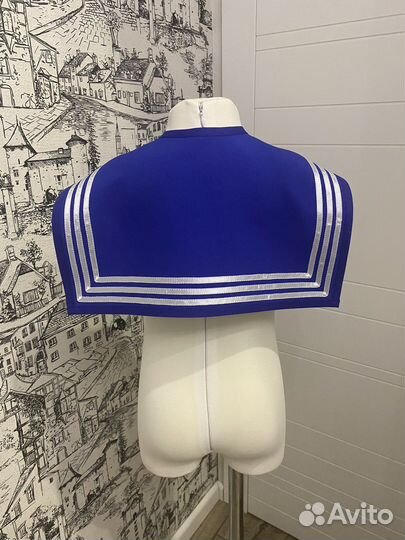 Костюм моряка - Гюйс и бескозырка (военная форма)