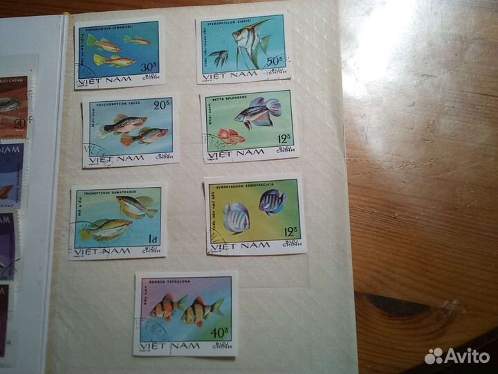 Марки почтовые Вьетнам Vietnam 1979-1980 гг