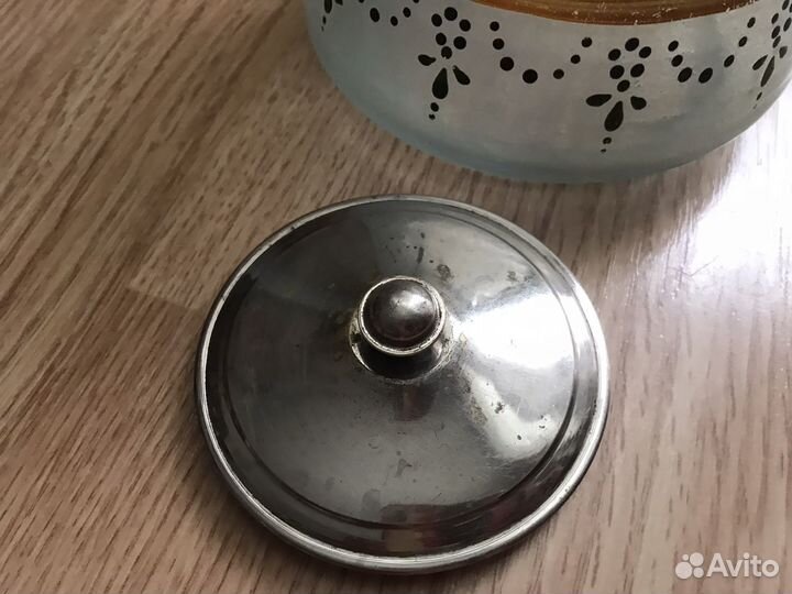 Сахарница СССР раритет роспись матовая