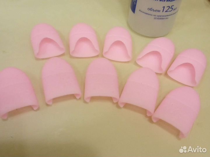 Колпачки для снятия гель лака