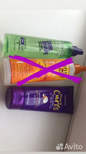 Средства для вьющихся волос Cantu garnier aussie