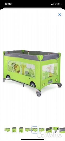 Детская кровать манеж Babyton