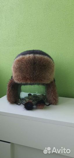 Шапка норковая женская