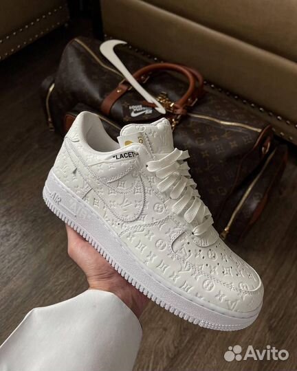 Кроссовки louis vuitton x nike AIR force 1