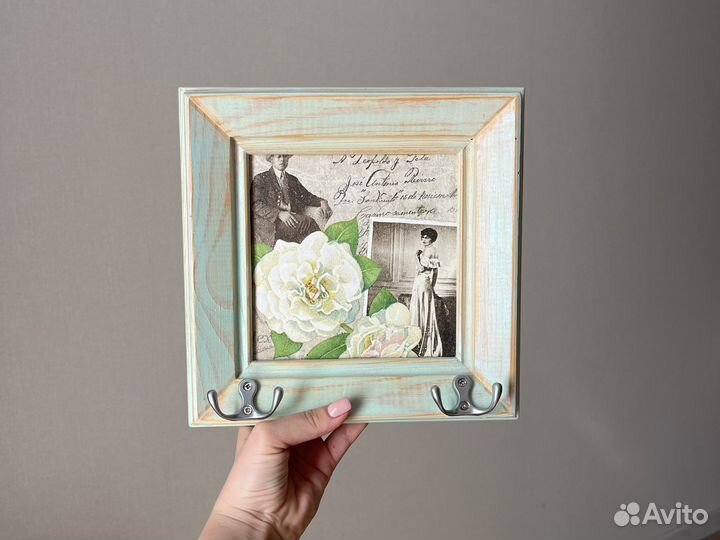 Ключница-картина винтажная