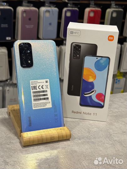 Xiaomi Redmi Note 11 4/128gb Star Blue Как Новый