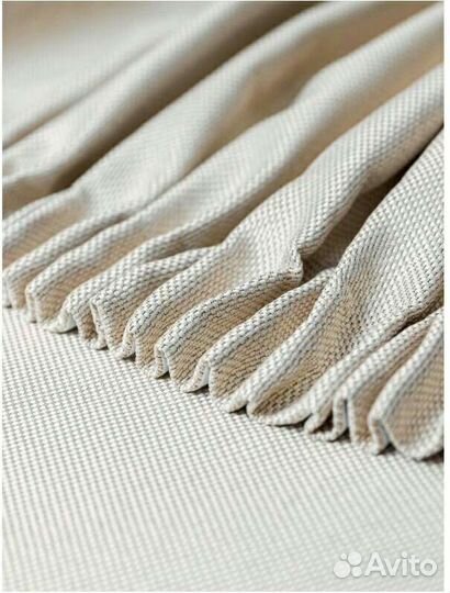 Готовые шторы Рогожка 4 м