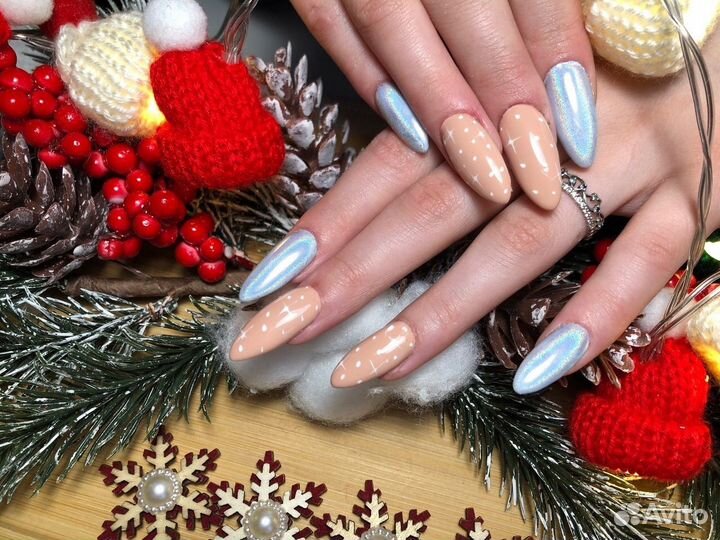 Маникюр Наращивание ногтей Наращивание ресниц