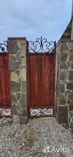 Кованые ворота и калитки бу