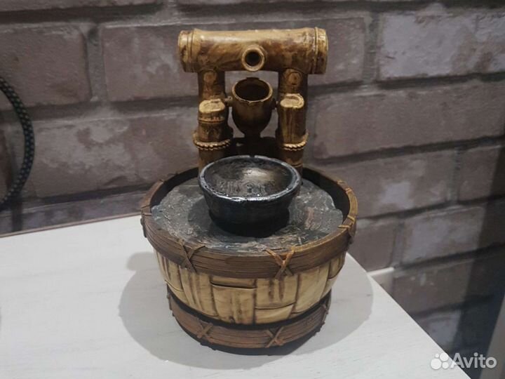 Фонтан настольный