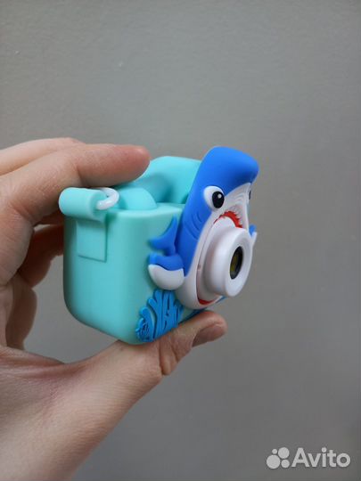 Детский Фотоаппарат Морская Акула Fun Camera + фро