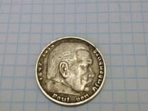 Монета серебро, Германия 1935
