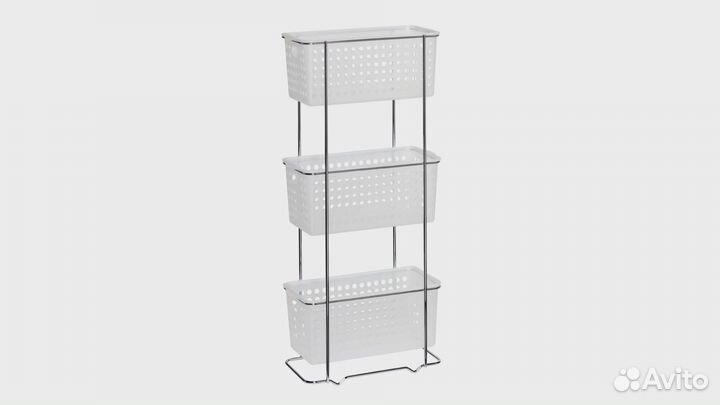 Этажерка прямоугольная трехэтажная Grampus GR-812