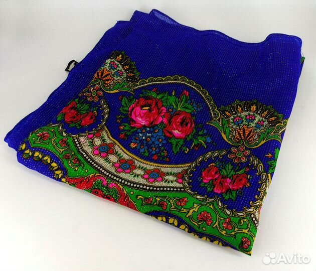 Шаль. Тонкая шерсть. Производство Япония. Новая