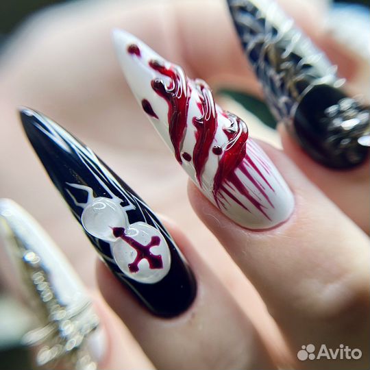 Маникюр креативный