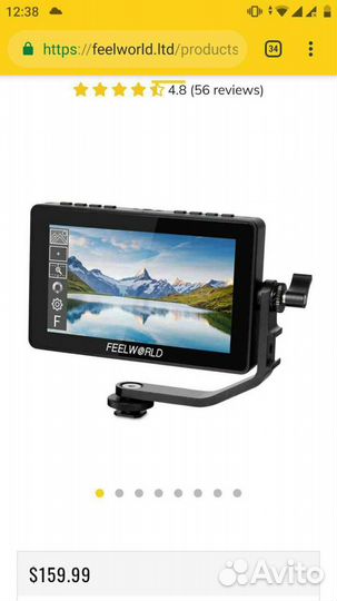 Накамерный монитор 5,5