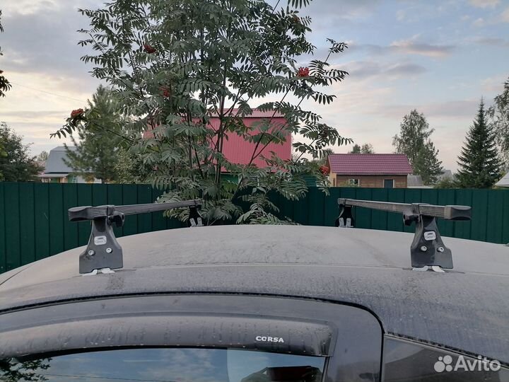 Багажник на крышу Amos на Opel Corsa