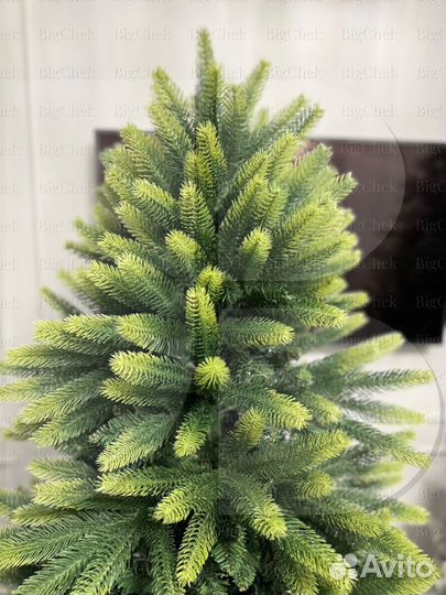 Елка новогодняя литая новая 180см