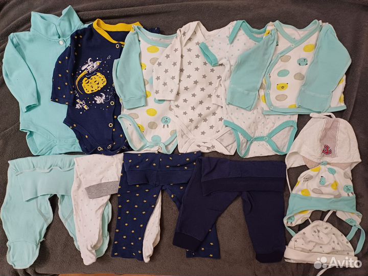 Комплект одежды для новорожденного 62