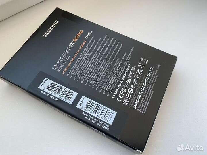 Новый SSD Samsung 970 EVO Plus 1тб