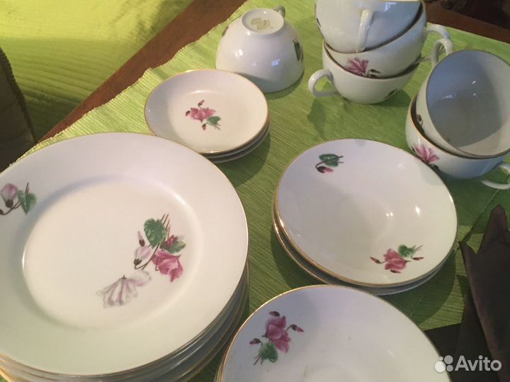 Сервиз чайный гдр фортуна 