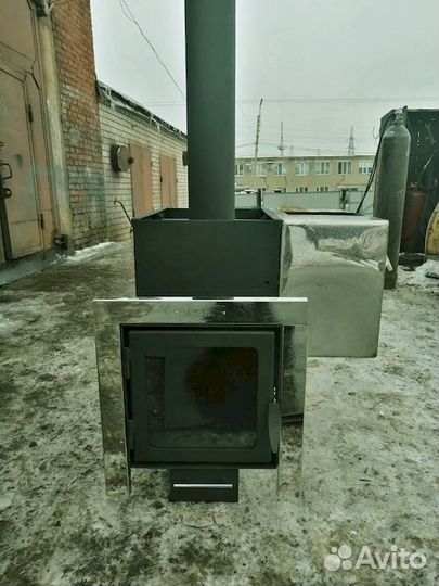 Банная печь Премьера со стеклянной дверкой 60 см т