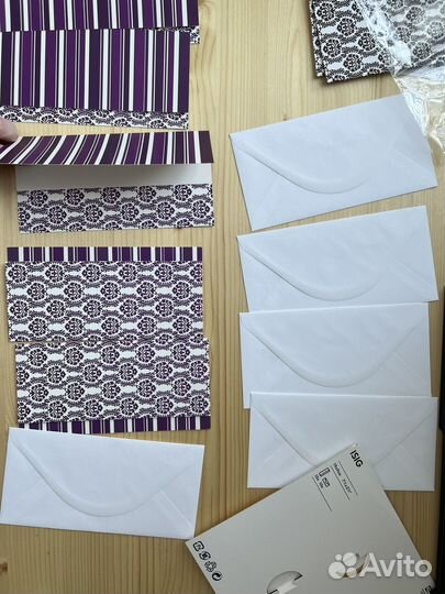 Конверты бумажные для денег IKEA isig