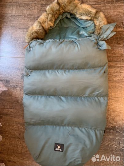 Зимний конверт в коляску