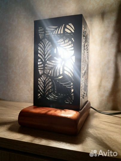 Лампа настольная лофт