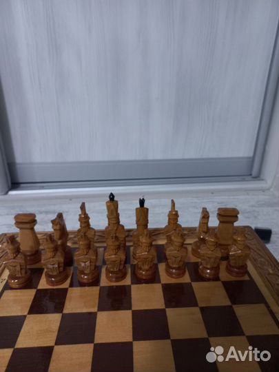 Шахматы ручной работы деревянные