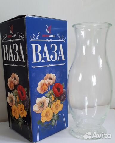 Ваза стеклянная