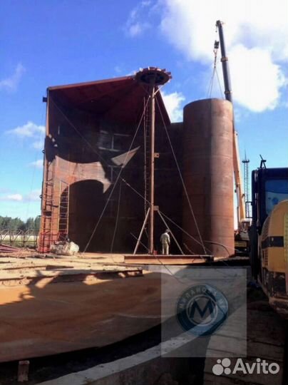 Рвс 80м3. Емкость от производителя