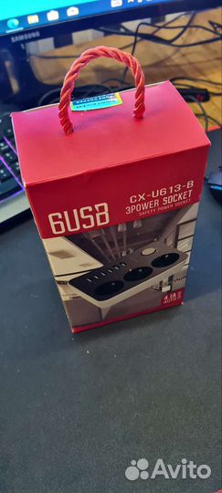 Сетевой фильтр + быстрая зарядка