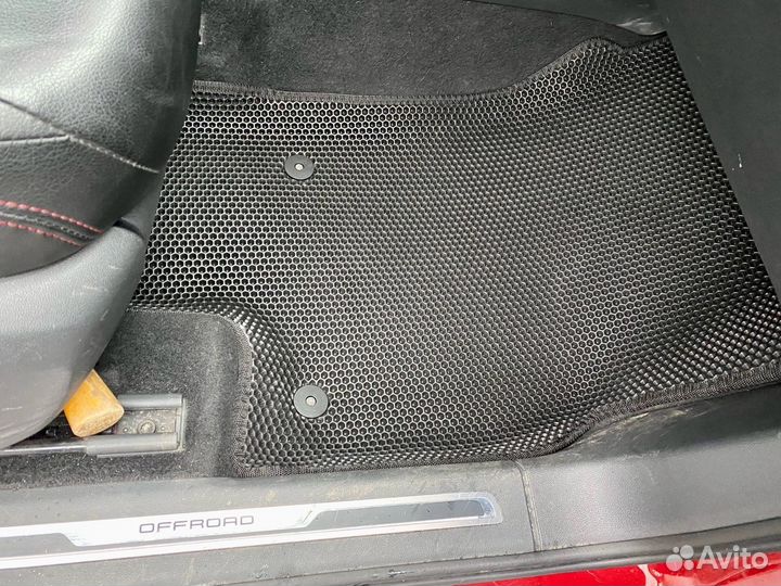 Коврики eva ева эва в автомобиль 3d с бортиками