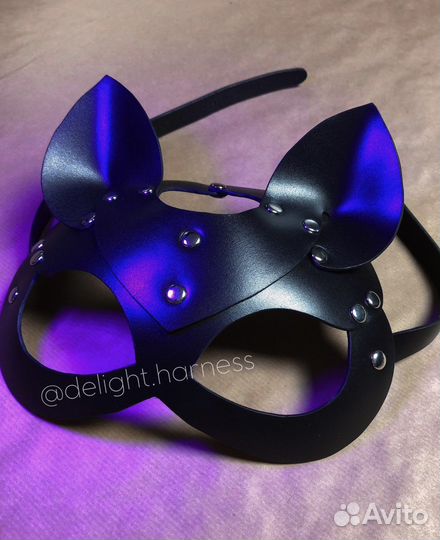 Маска кошечки ручная работа